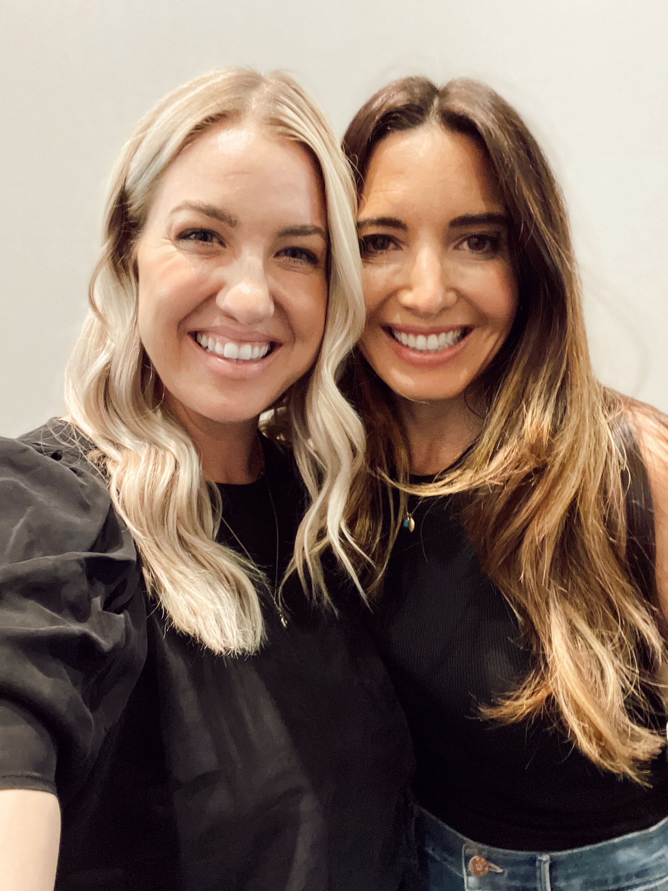 Jenna Kutcher and Marie Forleo